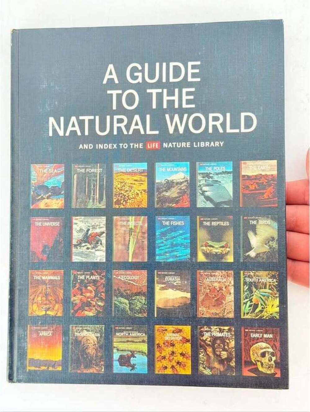 Vintage 1965 LIFE Nature Library A Guide to the Natural World Index Book